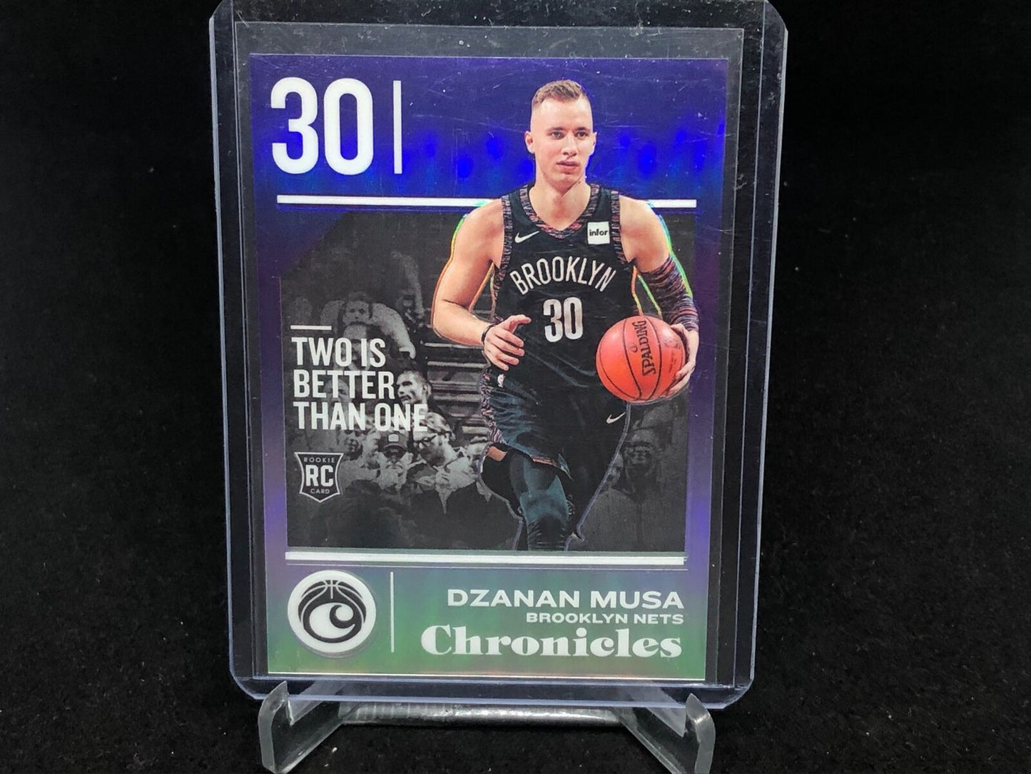 DZANAN MUSA 2018-19 PANINI CHRONICLES PURPLE PRIZM RC #D 33/49