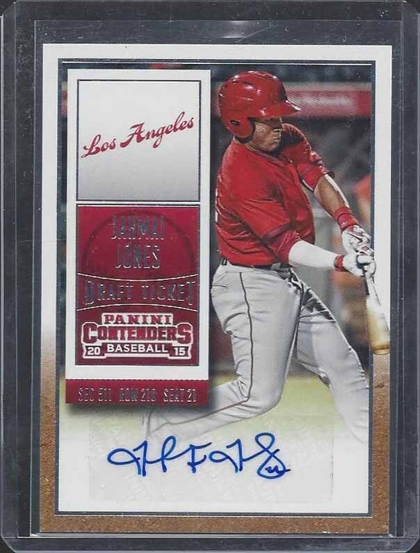 JAHMAI JONES 2015 PANINI CONTENDERS DRAFT TICKET PROSPECT AUTO #40