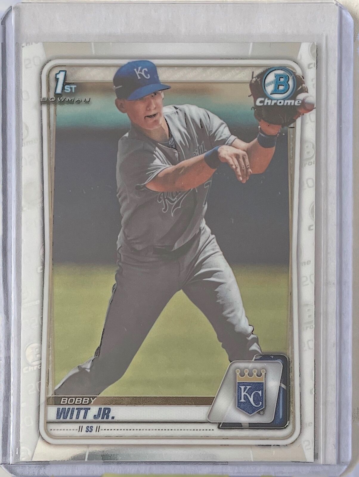 BOBBY WITT JR. 2020 BOWMAN CHROME 1ST PROSPECT #BCP-25
