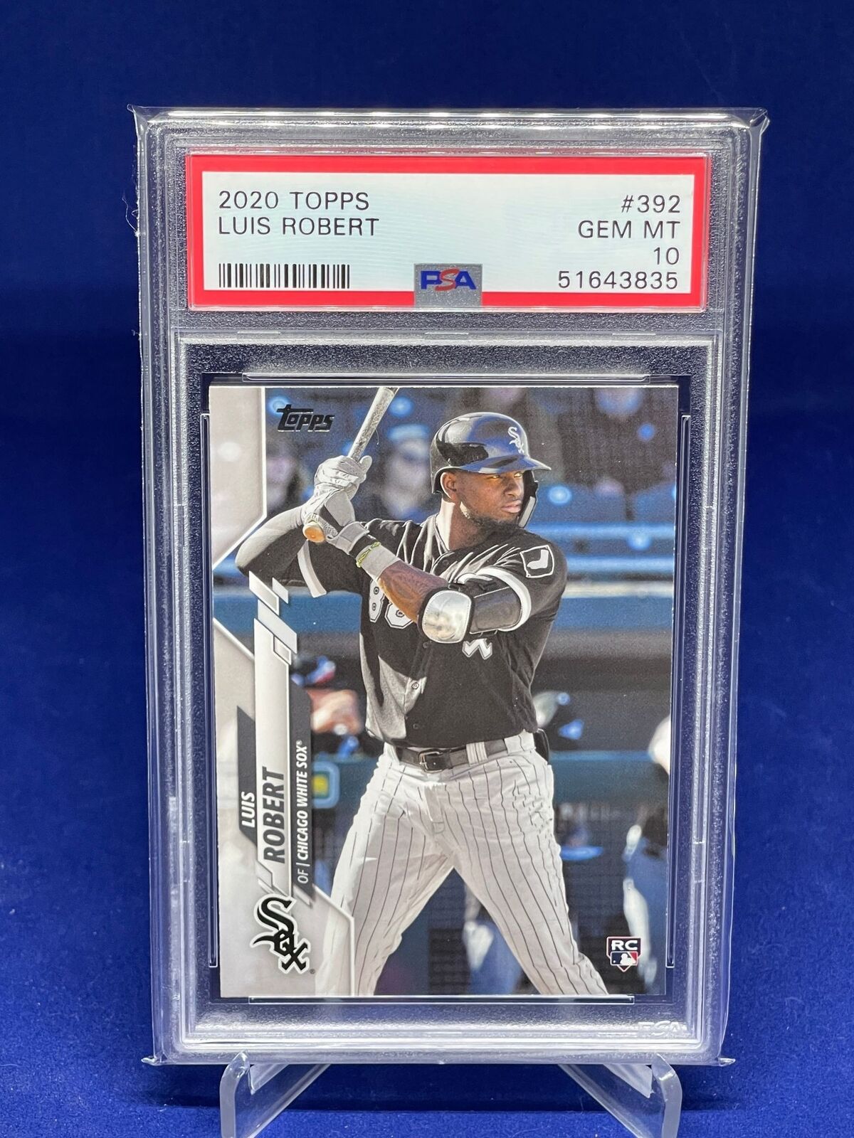 LUIS ROBERT 2020 TOPPS ROOKIE RC #392 PSA 10 GEM MINT