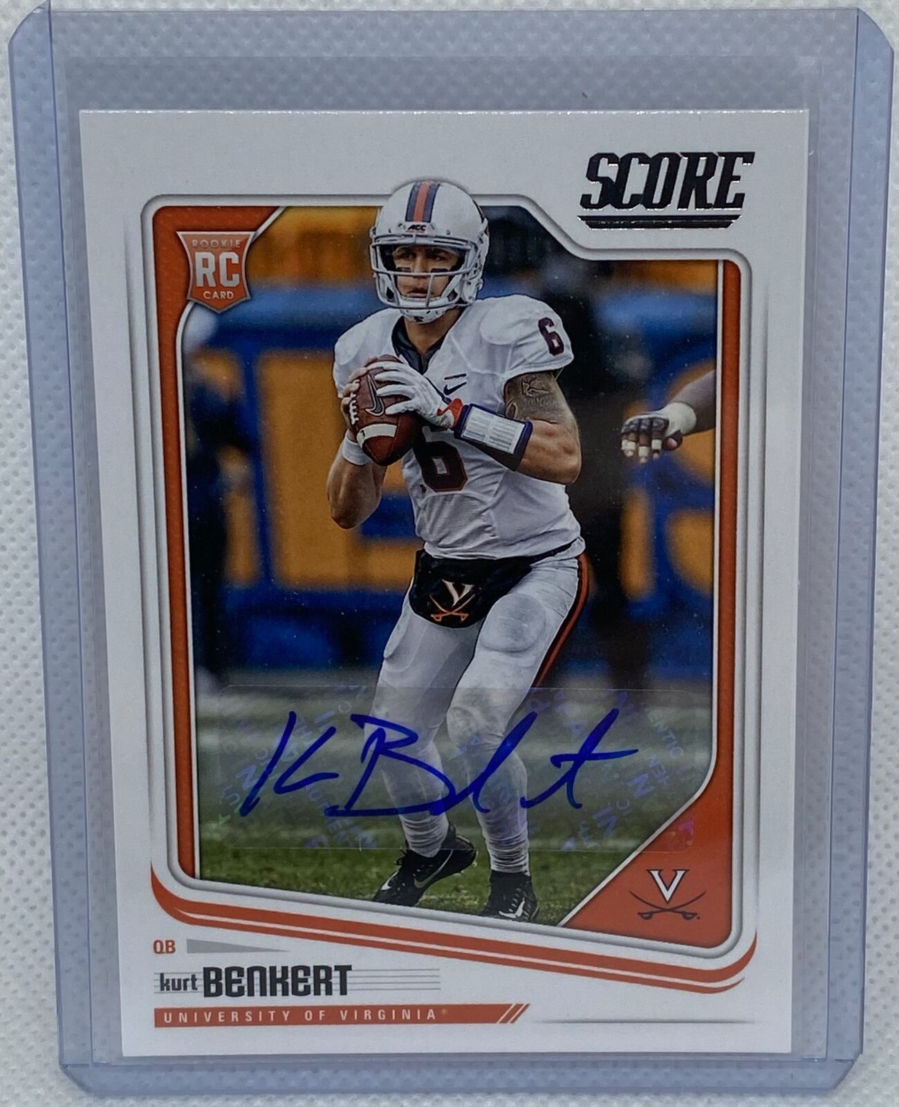 KURT BENKERT 2018 PANINI SCORE AUTO RC #356