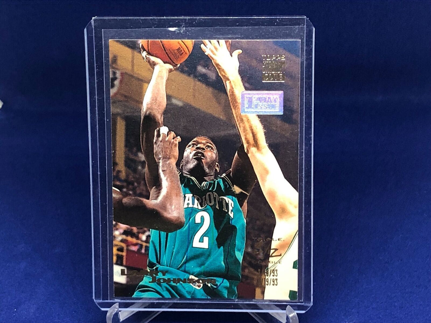 LARRY JOHNSON 1993-94 TOPPS STADIUM CLUB 1ST DAY ISSUE # 6