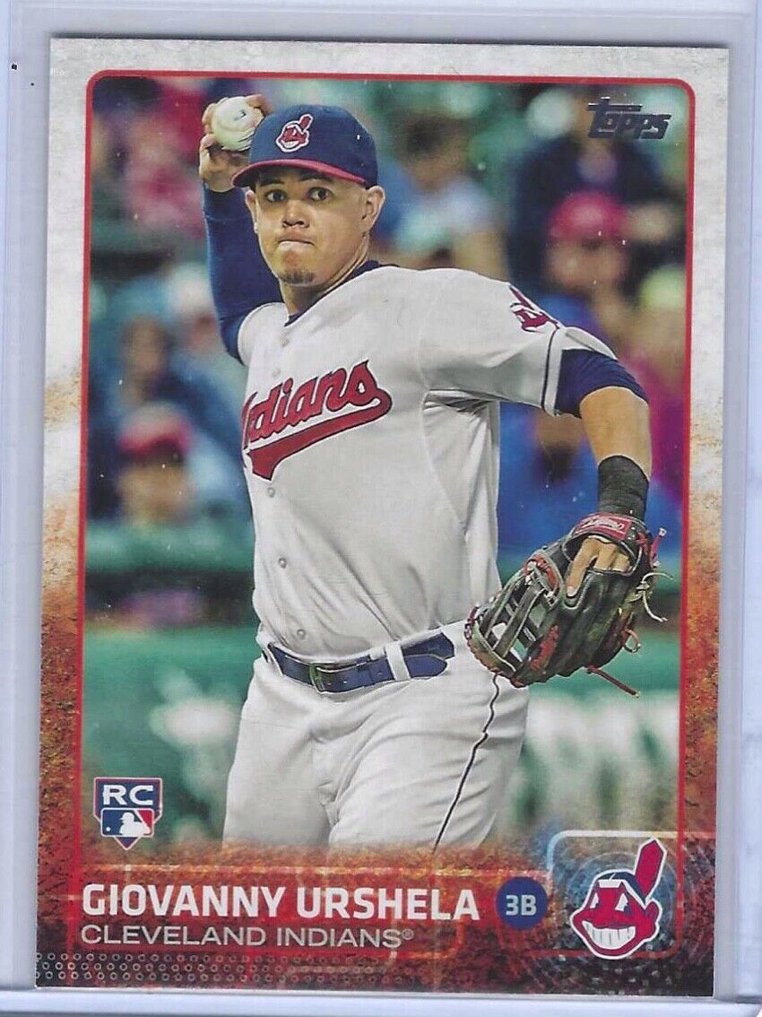 GIOVANNY URSHELA 2015 TOPPS UPDATE SERIES ROOKIE RC #US74