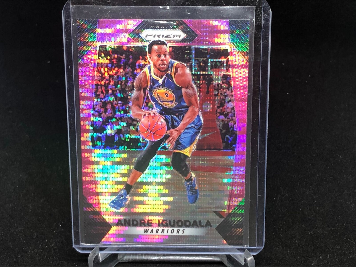 ANDRE IGUODALA 2017-18 PANINI PRIZM PINK PULSAR PRIZM #D 26/42