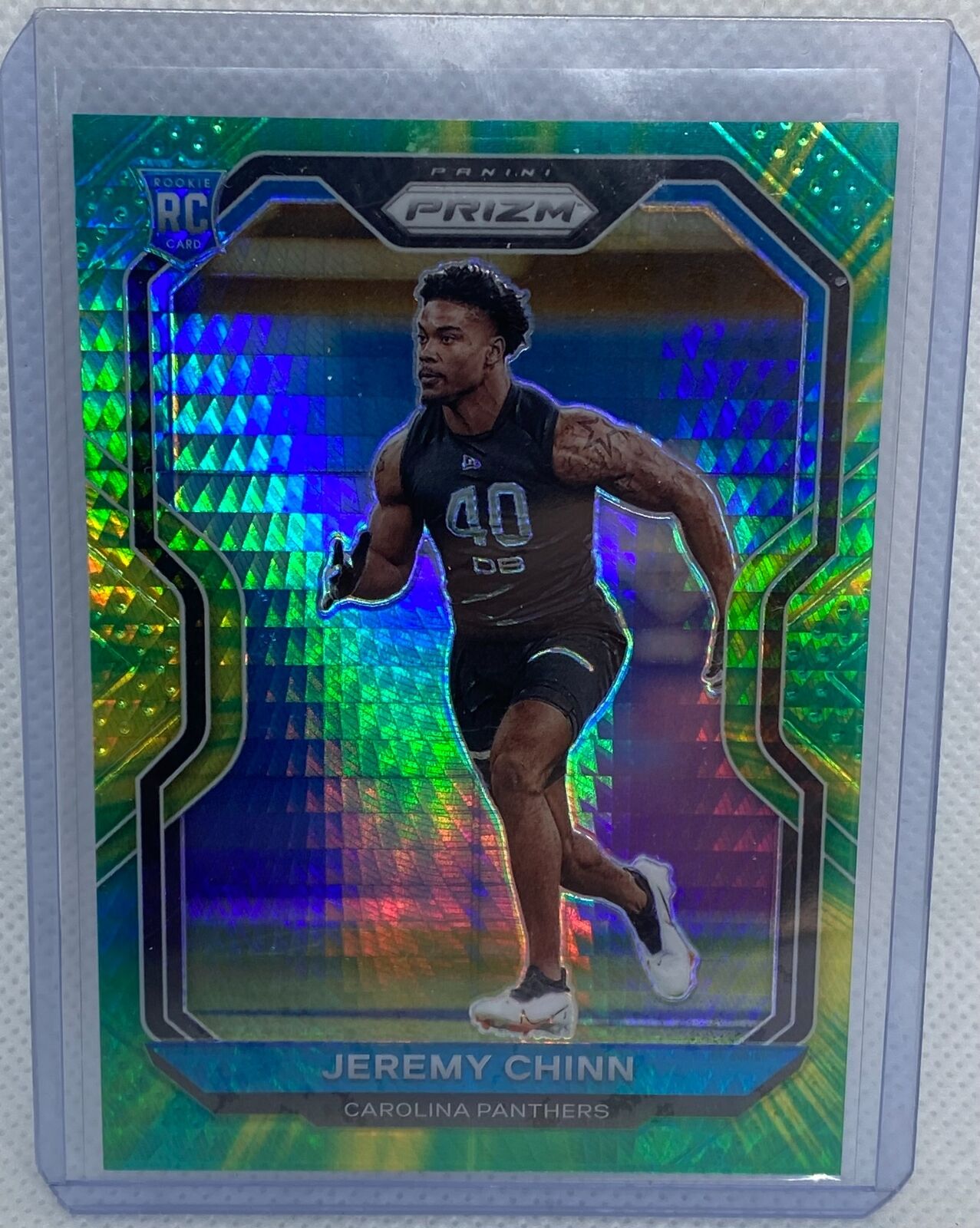 JEREMY CHINN 2020 PANINI PRIZM HYPER PRIZMS RC #D 93/175
