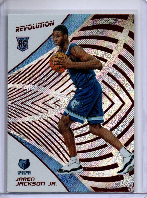 JAREN JACKSON JR. 2018-19 PANINI REVOLUTION TRUE ROOKIE RC #139