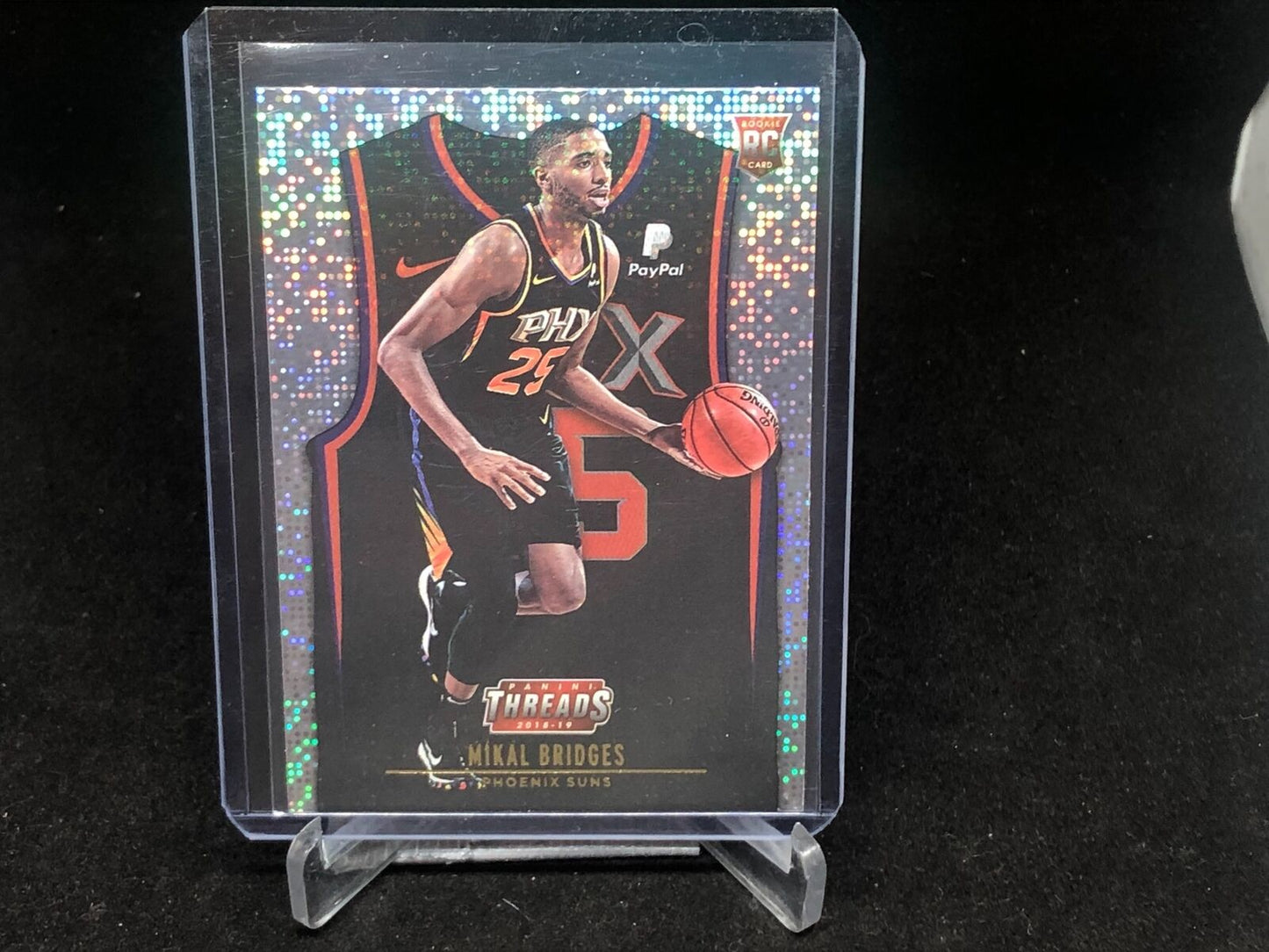 MIKAL BRIDGES 2018-19 PANINI THREADS DAZZLE RC # 194