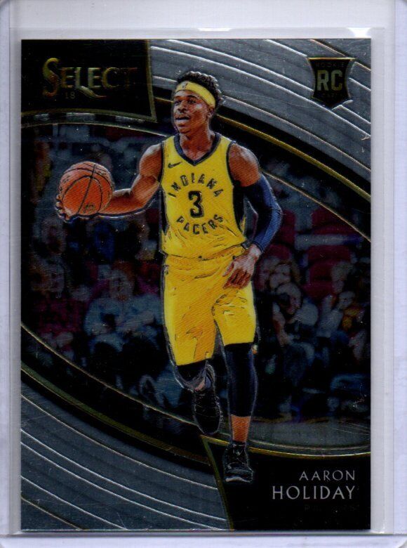 AARON HOLIDAY 2018-19 PANINI SELECT COURTSIDE SSP TRUE ROOKIE RC #223