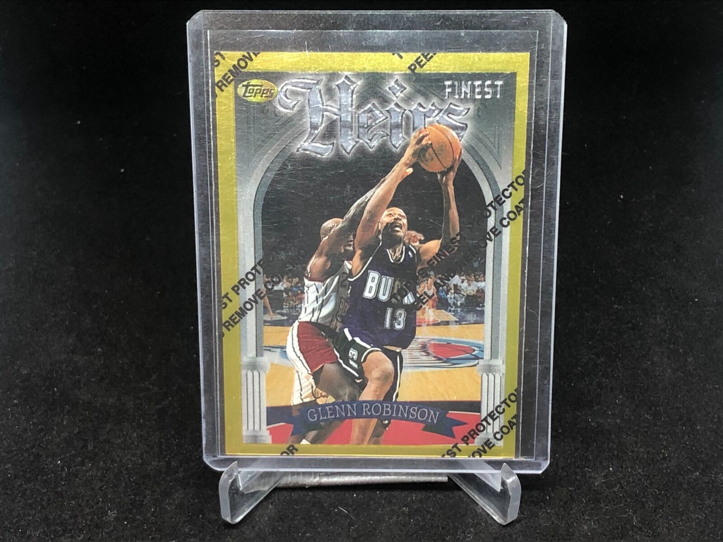 GLENN ROBINSON 1996-97 TOPPS FINEST GOLD RARE # 279