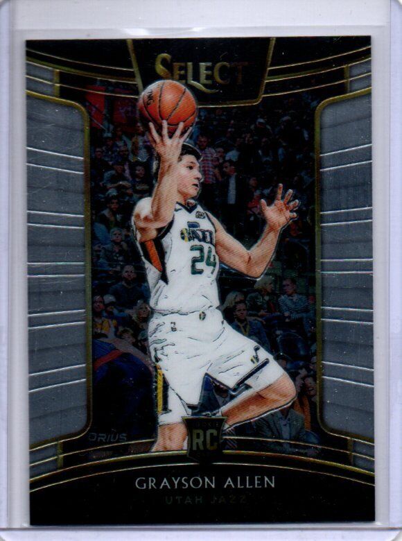 GRAYSON ALLEN 2018-19 PANINI SELECT TRUE ROOKIE RC #9