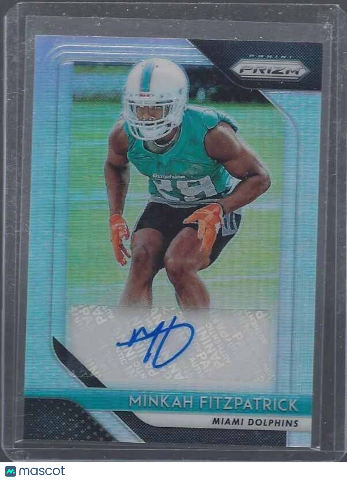 MINKAH FITZPATRICK 2018 PANINI PRIZM SILVER PRIZMS ROOKIE AUTO RC
