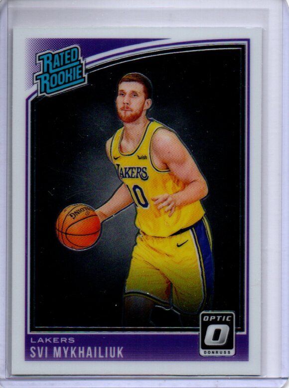 SVI MYKHAILIUK 2018-19 PANINI DONRUSS OPTIC TRUE ROOKIE RC #193