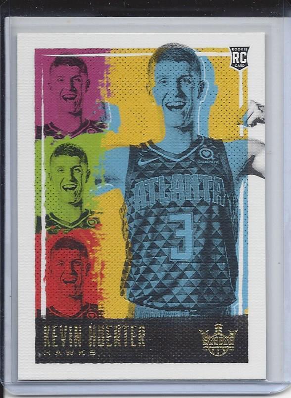 KEVIN HUERTER 2018-19 PANINI COURT KINGS TRUE ROOKIE RC #183