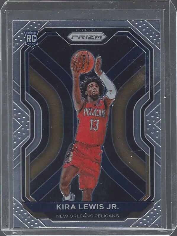 KIRA LEWIS JR 2020-21 PANINI PRIZM PELICANS TRUE ROOKIE RC #272