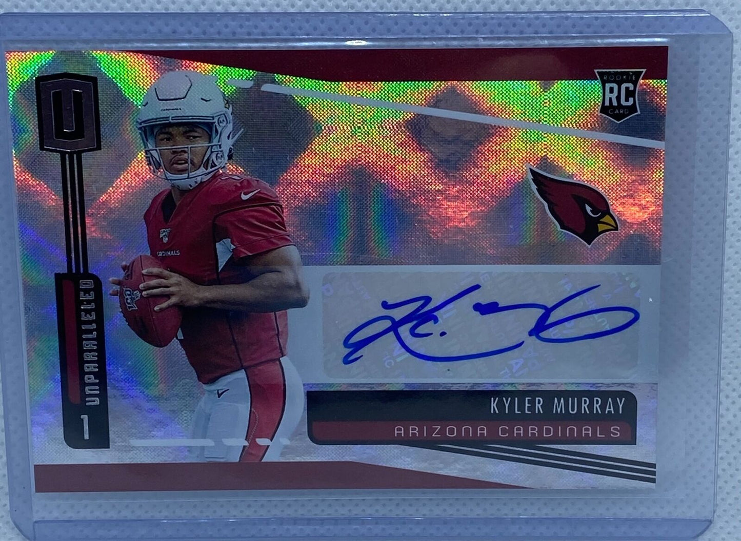KYLER MURRAY 2019 PANINI UNPARALLELED ROOKIE AUTO RC #201