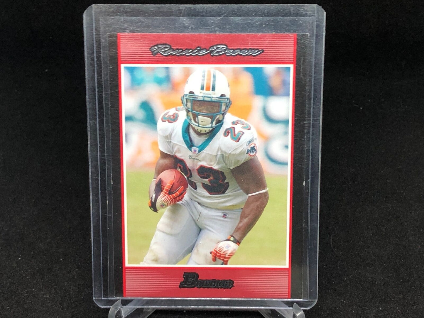 RONNIE BROWN 2007 TOPPS BOWMAN RED ONE OF ONE #D 1/1