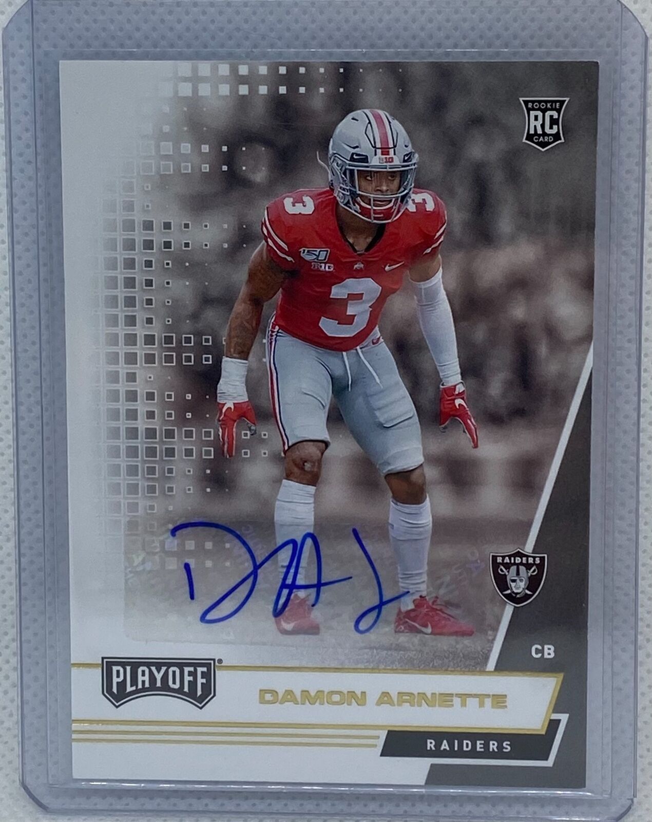 DAMON ARNETTE 2020 PANINI PLAYOFF ROOKIE AUTO RC #281