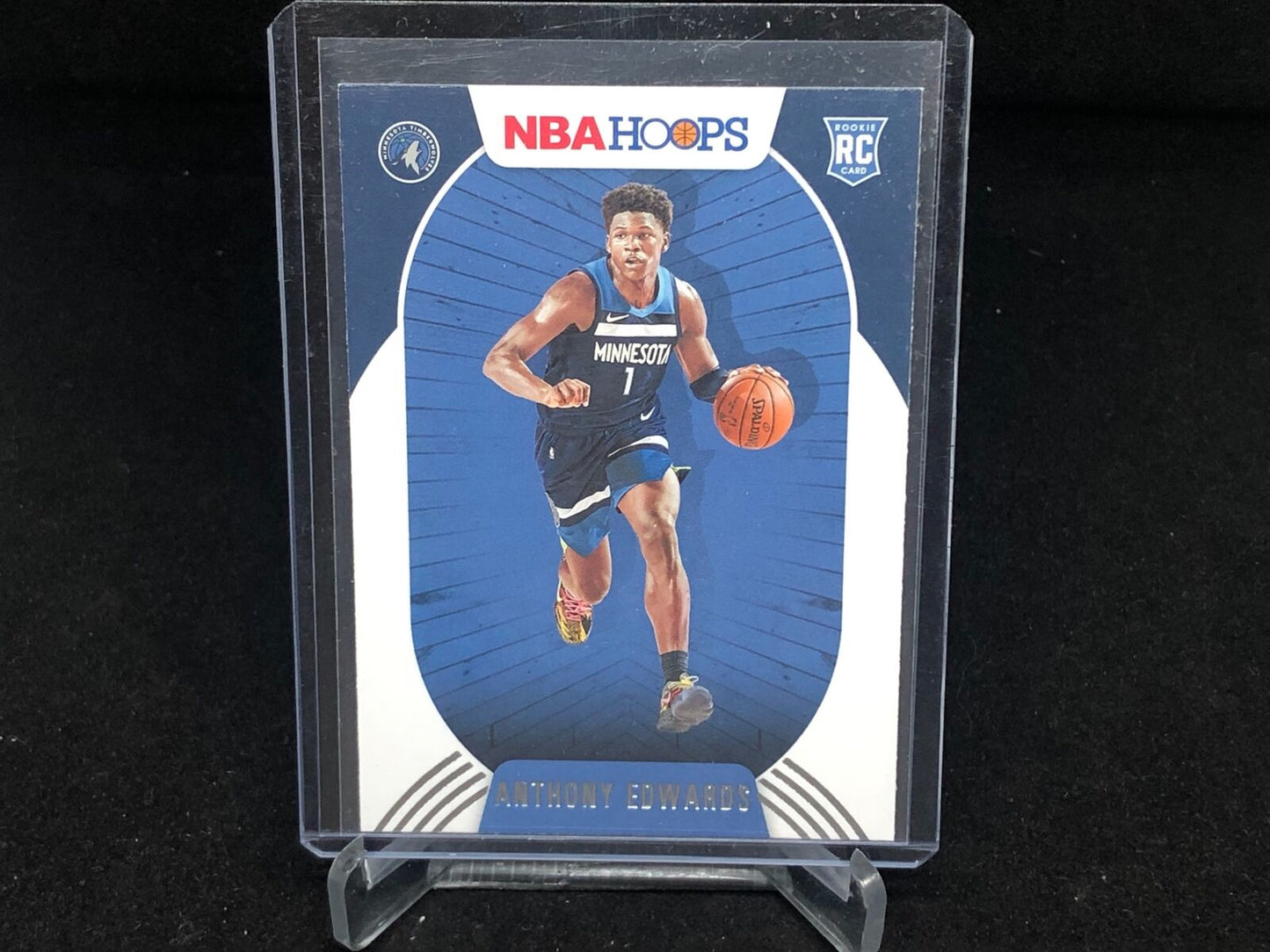 ANTHONY EDWARDS 2020-21 PANINI NBA HOOPS RC #216