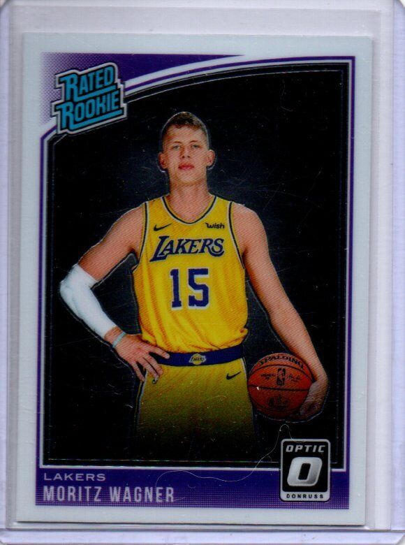 MORITZ WAGNER 2018-19 PANINI DONRUSS OPTIC TRUE ROOKIE RC #197