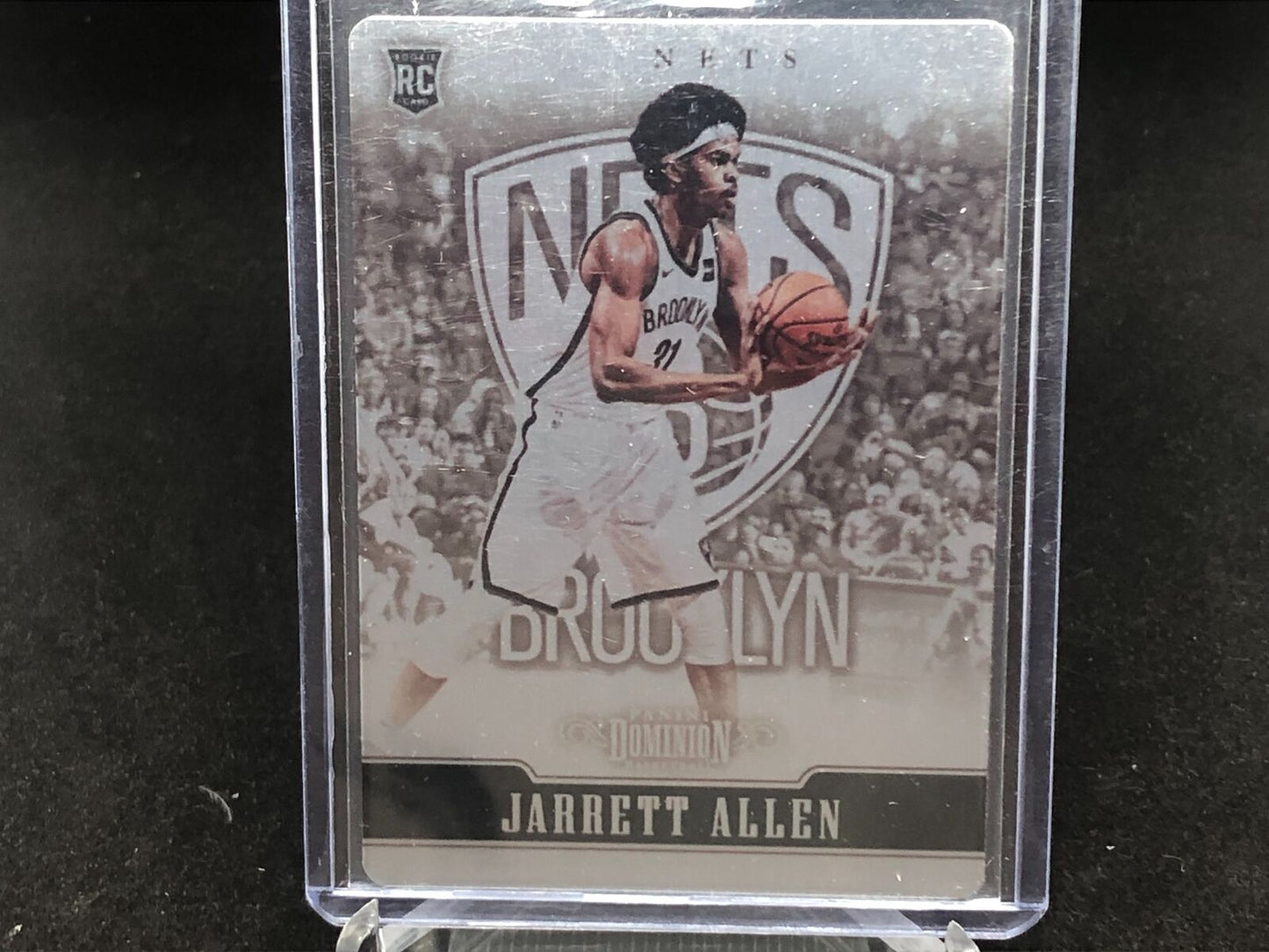 JARRETT ALLEN 2017-18 PANINI DOMINION METAL RC #D 11/199