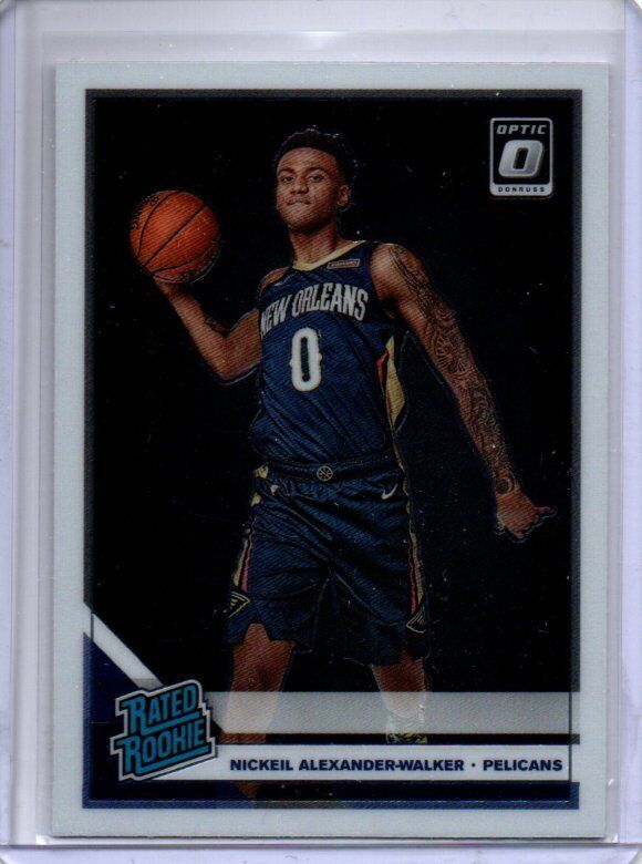 NICKEIL ALEXANDER-WALKER 2019-20 PANINI DONRUSS OPTIC TRUE ROOKIE RC #184