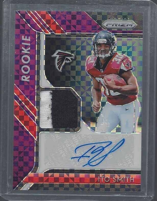 1/1 ITO SMITH 2018 PANINI PRIZM PURPLE POWER RPA PATCH AUTO RC #D 30/50 JSY #30!