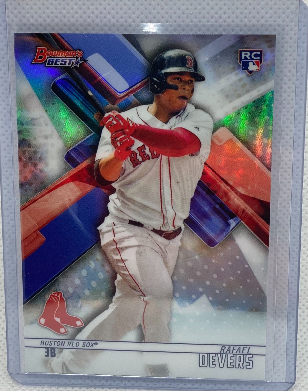 RAFAEL DEVERS 2018 BOWMANS BEST ROOKIE REFRACTOR RC #4