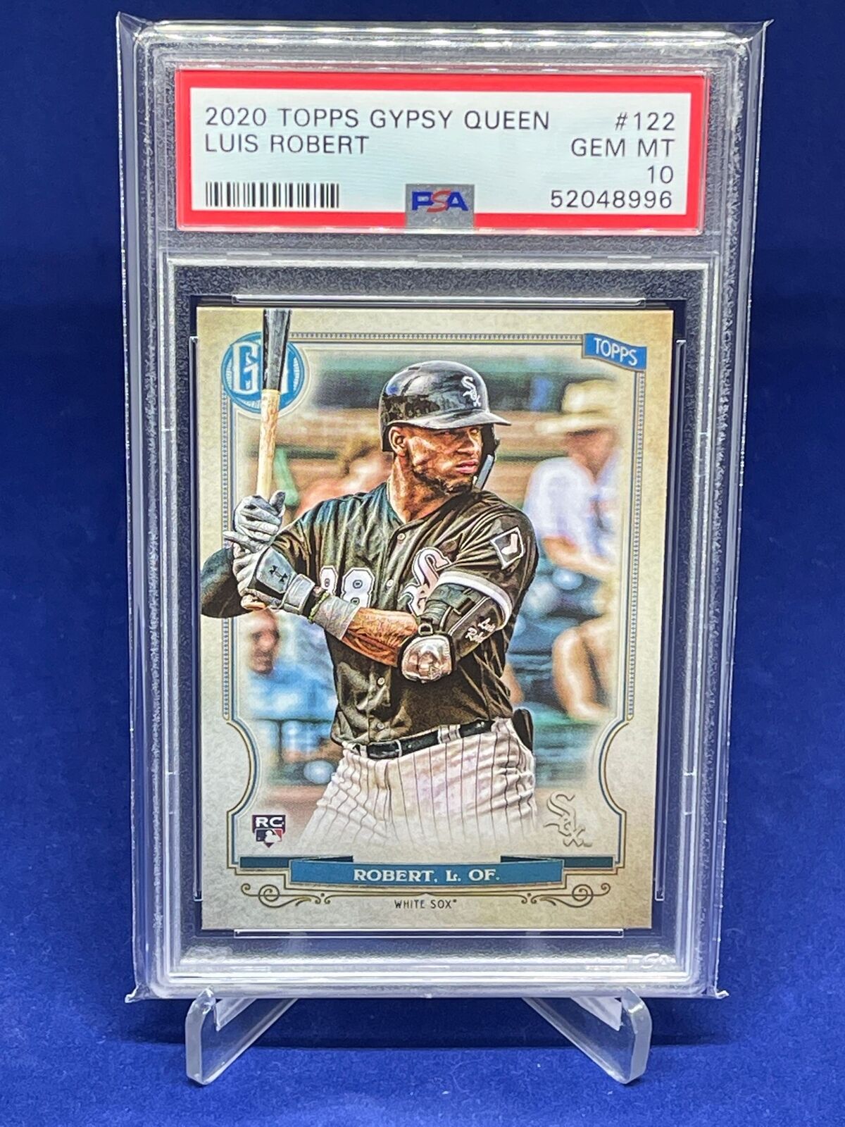 LUIS ROBERT 2020 TOPPS GYPSY QUEEN ROOKIE RC #122 PSA 10 GEM MINT
