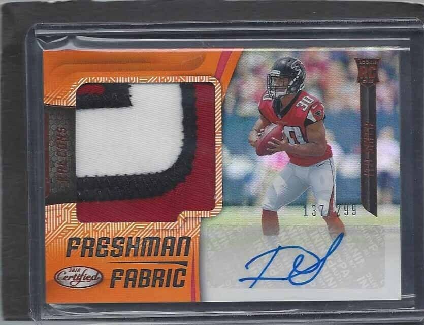 ITO SMITH 2018 CERTIFIED FRESHMAN FABRIC ORANGE RPA JUMBO PATCH AUTO RC #D /299