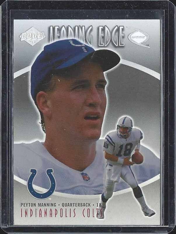PEYTON MANNING 1998 COLLECTOR'S EDGE ODYSSEY LEADING EDGE COLTS ROOKIE RC #13