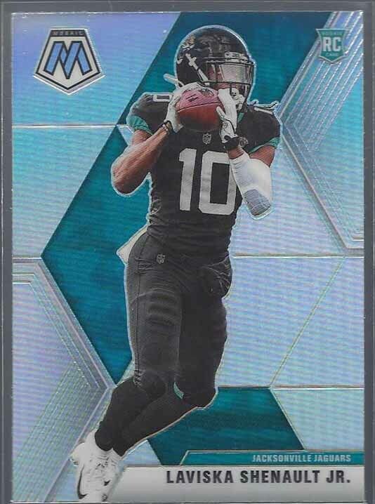 LAVISKA SHENAULT JR 2020 PANINI MOSAIC SILVER PRIZM ROOKIE SP RC #217