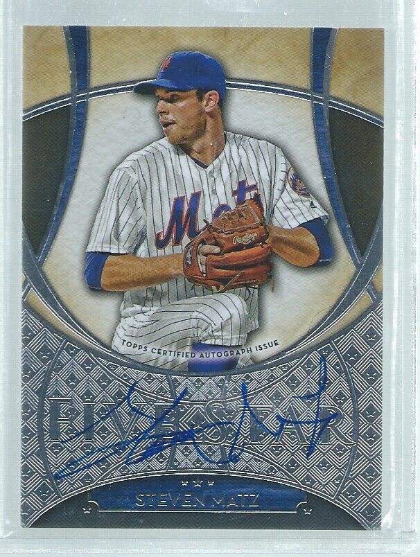 STEVEN MATZ 2017 TOPPS FIVE STAR ON CARD AUTO