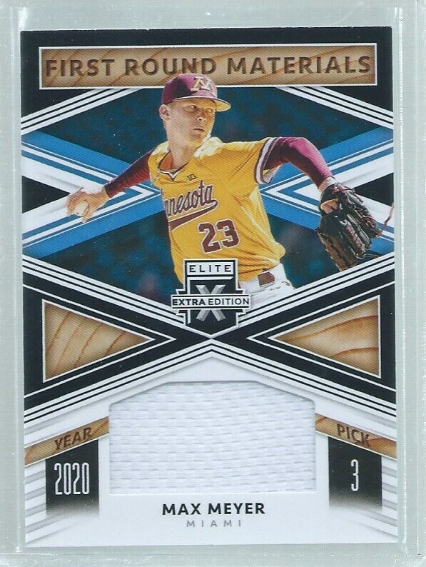 MAX MEYER 2020 ELITE EXTRA EDITION FIRST ROUND MATERIALS JERSEY PROSPECT