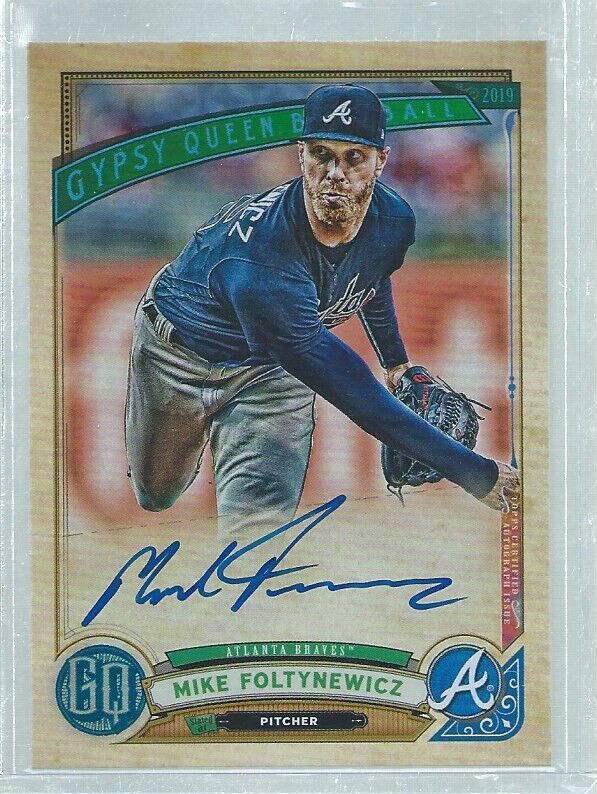 MIKE FOLTYNEWICZ 2019 TOPPS GYPSY QUEEN ON CARD AUTO