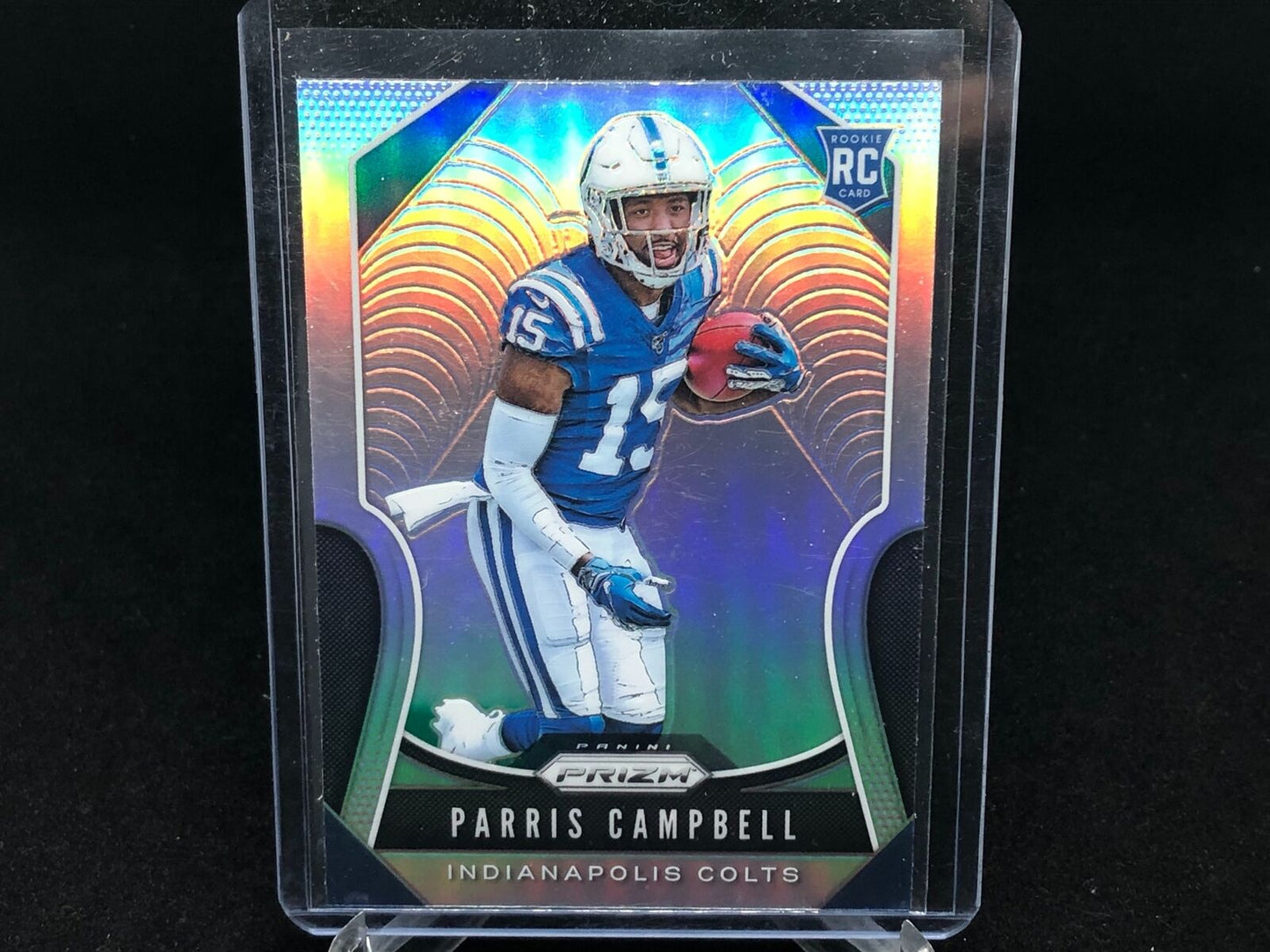 PARRIS CAMPBELL 2019 PANINI PRIZM SILVER PRIZMS SP RC # 347