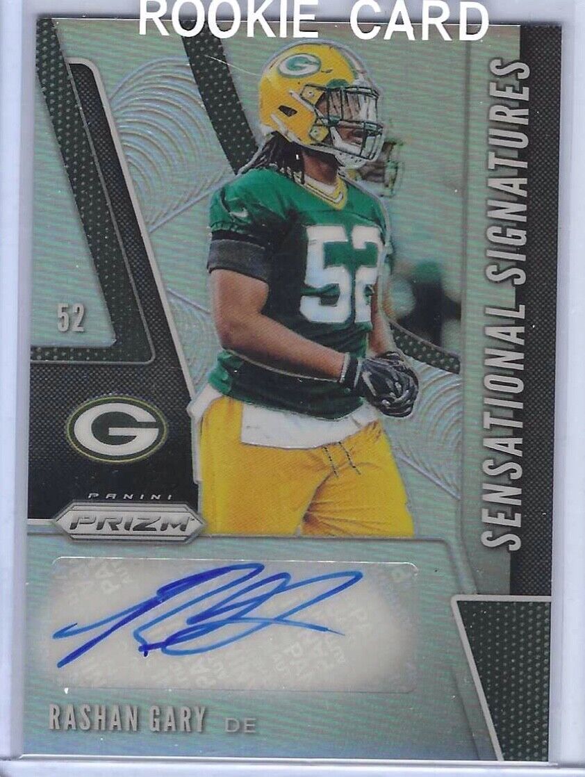 RASHAN GARY 2019 PANINI PRIZM SILVER PRIZM SENSATIONAL SIGNATURES AUTO RC