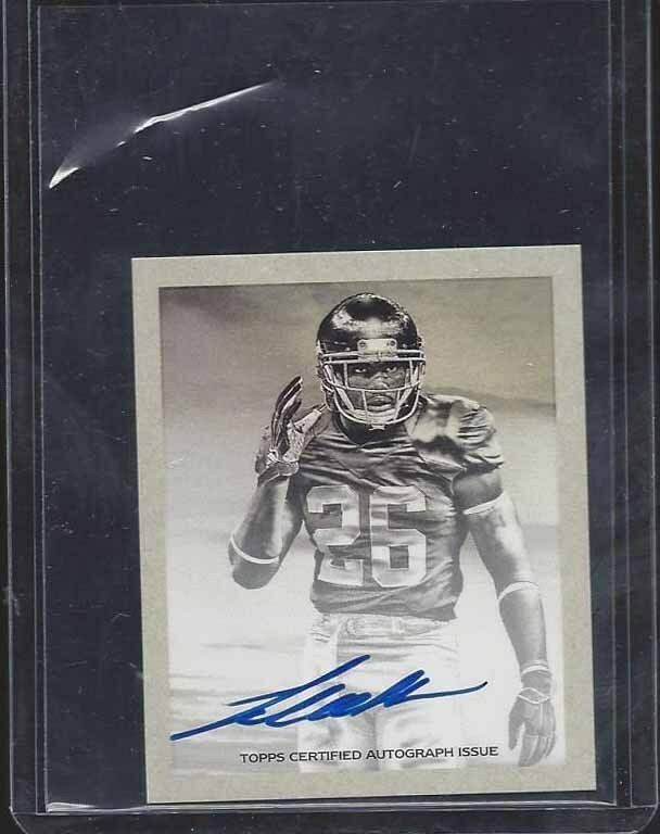 LANDON COLLINS 2015 BOWMAN MINI ALABAMA CRIMSON TIDE ON CARD ROOKIE AUTO RC