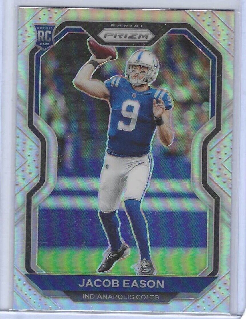 JACOB EASON 2020 PRIZM SILVER PRIZM SP RC #331