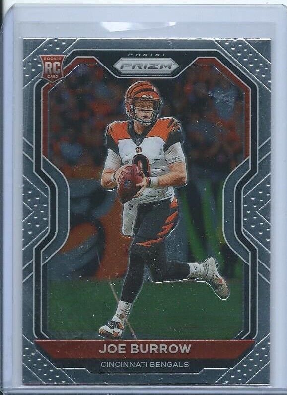 JOE BURROW 2020 PANINI PRIZM TRUE ROOKIE RC #307