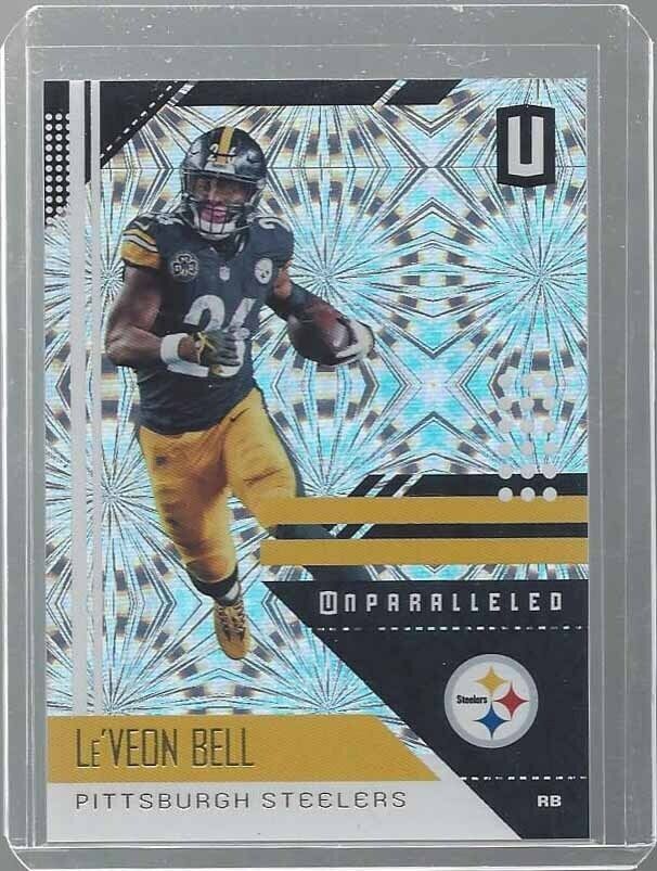 LE'VEON BELL 2018 PANINI UNPARALLELED FIREWORKS #D 3/5