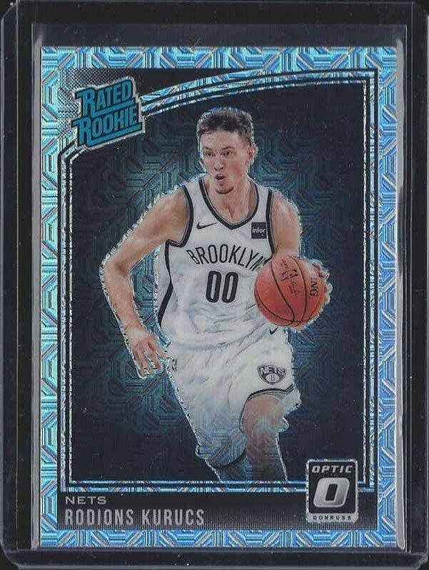 RODIONS KURUCS 2018-19 DONRUSS OPTIC CHOICE HOLO RATED ROOKIE RC SP #155