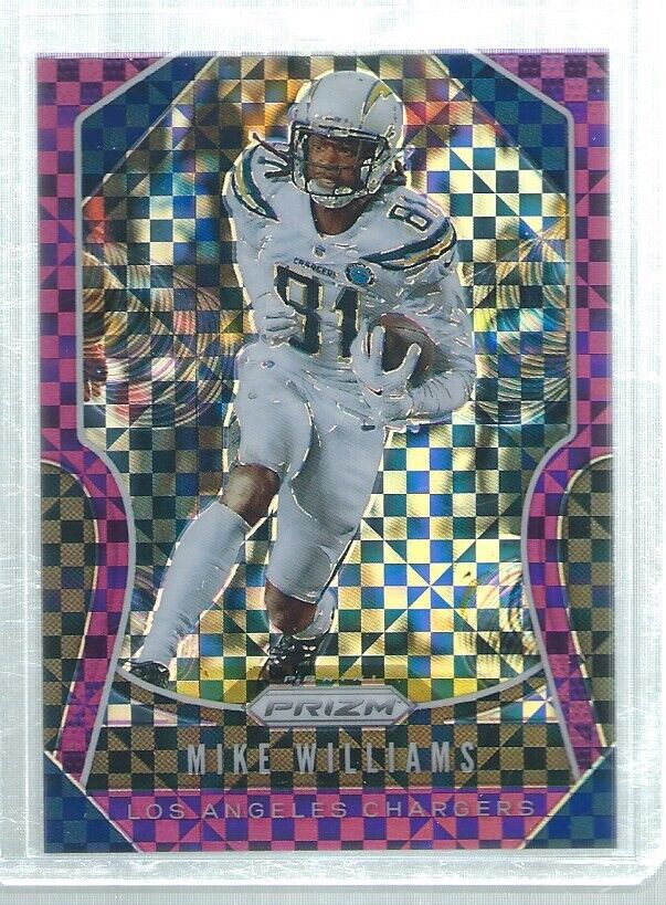 MIKE WILLIAMS 2019 PANINI PRIZM PUPRPLE POWER PRIZMS #D 4/49