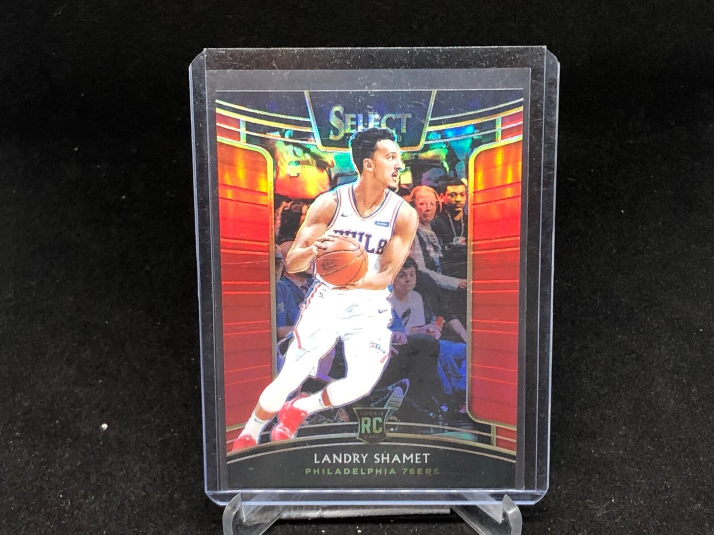 LANDRY SHAMET 2018-19 PANINI SELECT CONCOURSE RED PRIZM RC #D 29/199