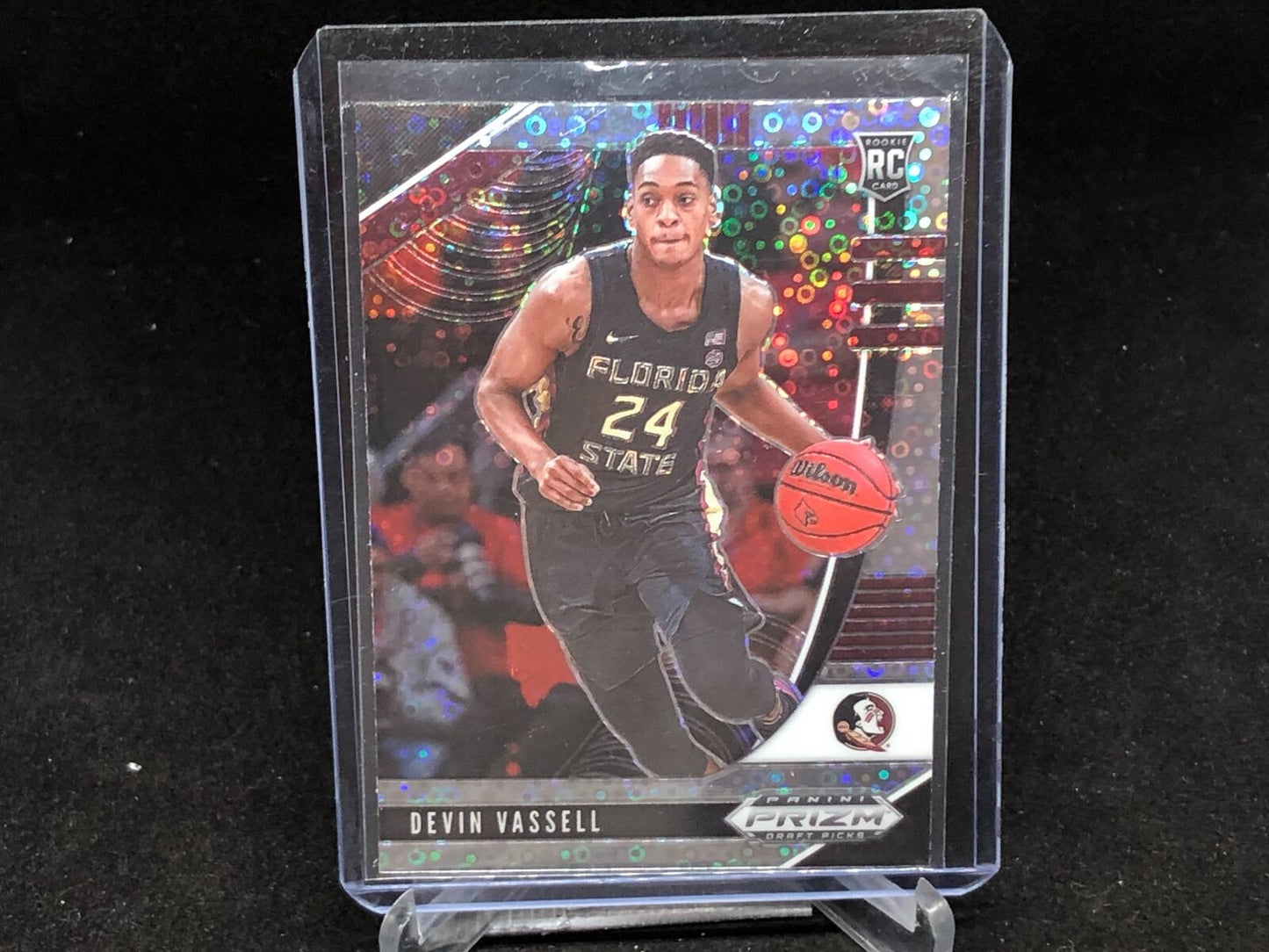 DEVIN VASSELL 2020-21 PANINI PRIZM DRAFT PICKS FAST BREAK PRIZM RC # 16
