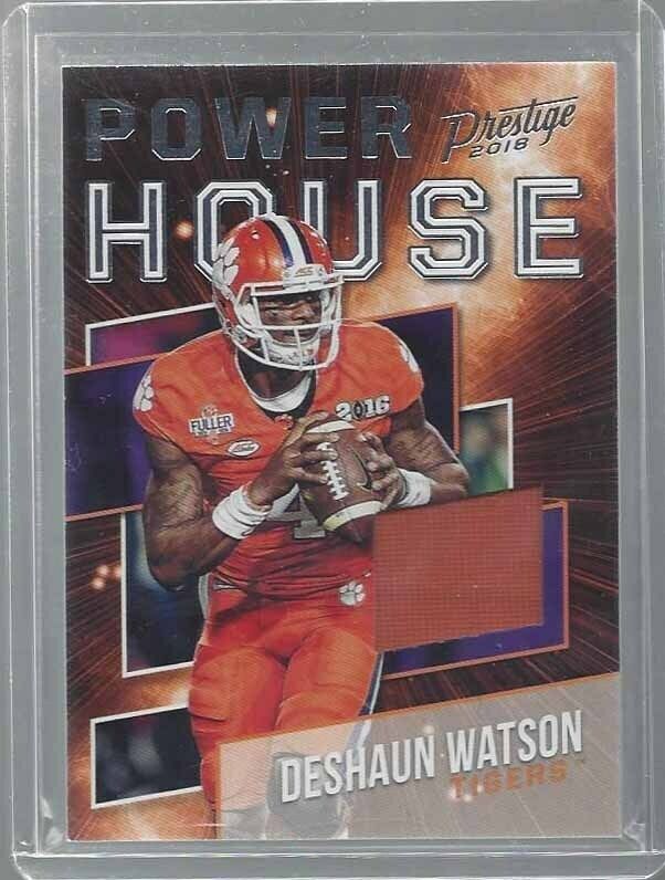 DESHAUN WATSON 2018 PRESTIGE POWER HOUSE CLEMSON JERSEY