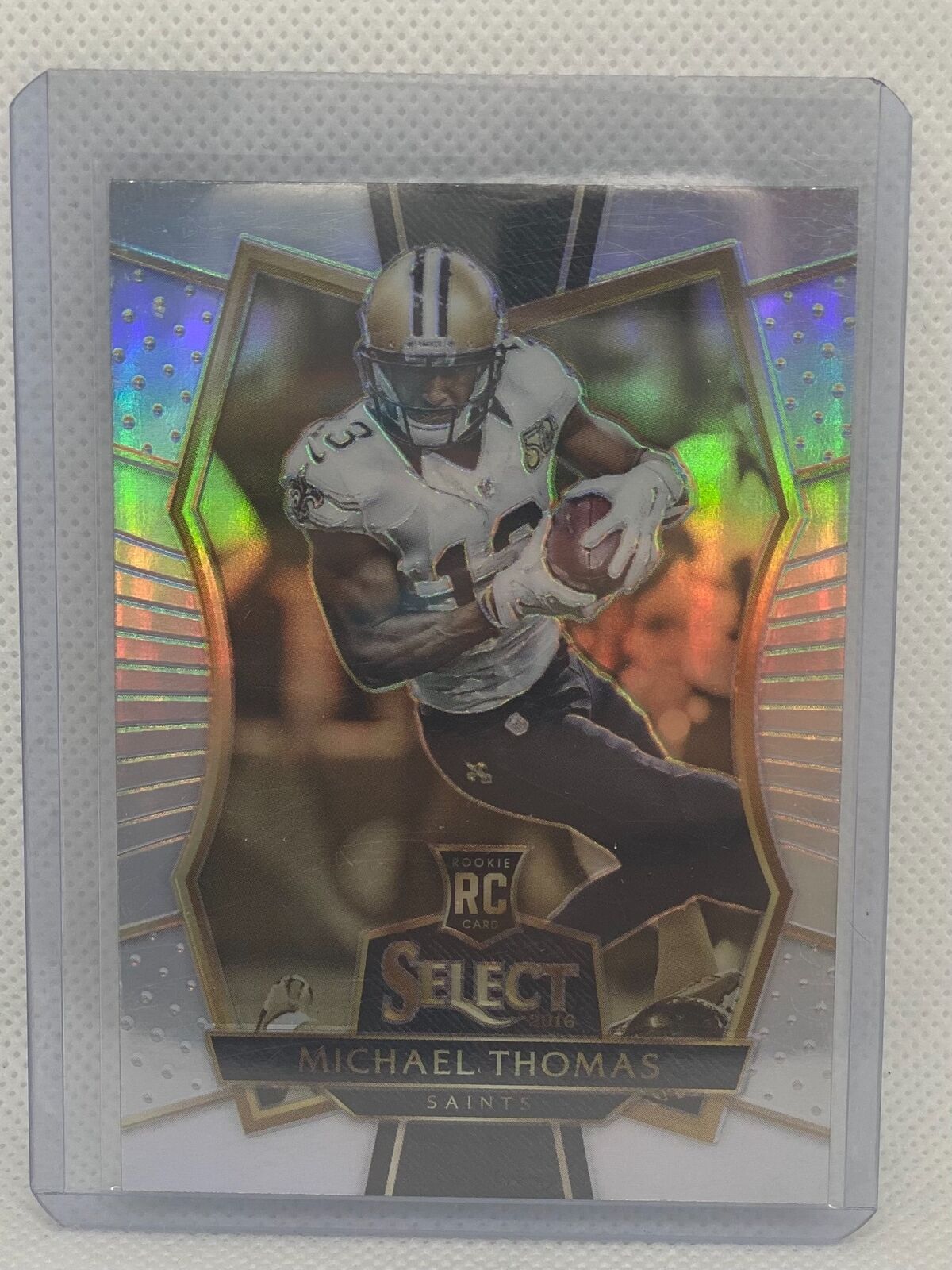 MICHAEL THOMAS 2016 PANINI SELECT SILVER PRIZM RC #116