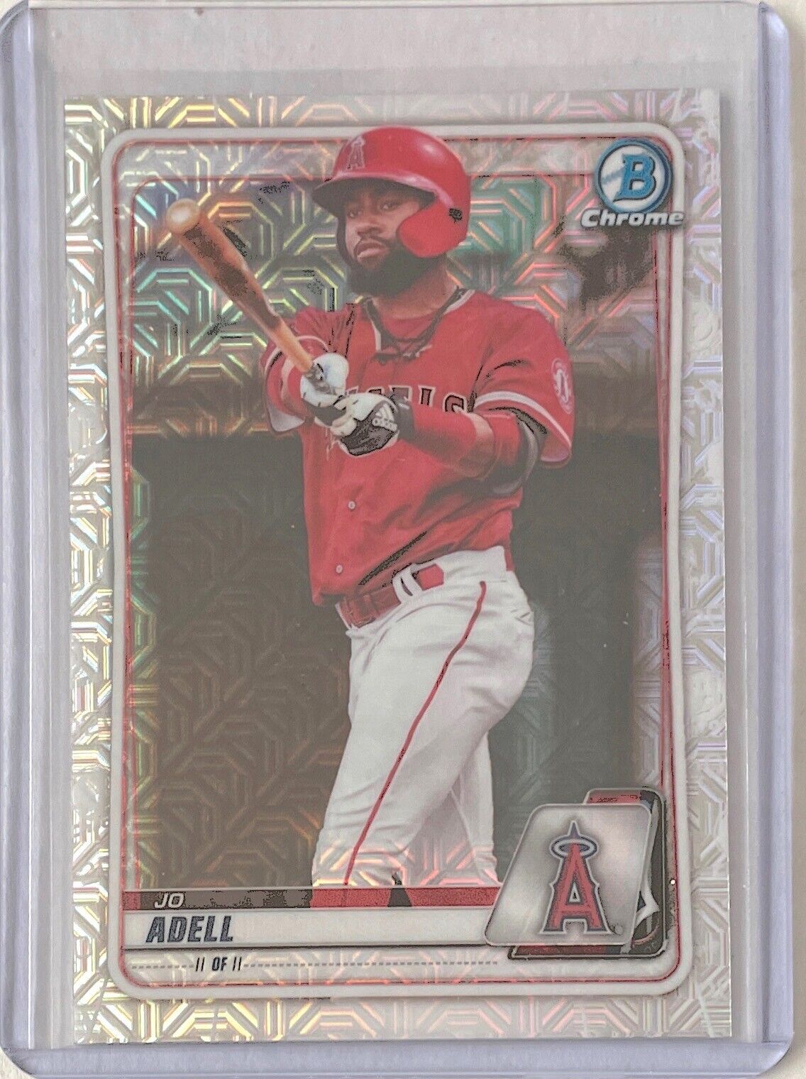 JO ADELL 2020 BOWMAN CHROME PROSPECT MEGA BOX MOJO REFRACTOR #BCP-100