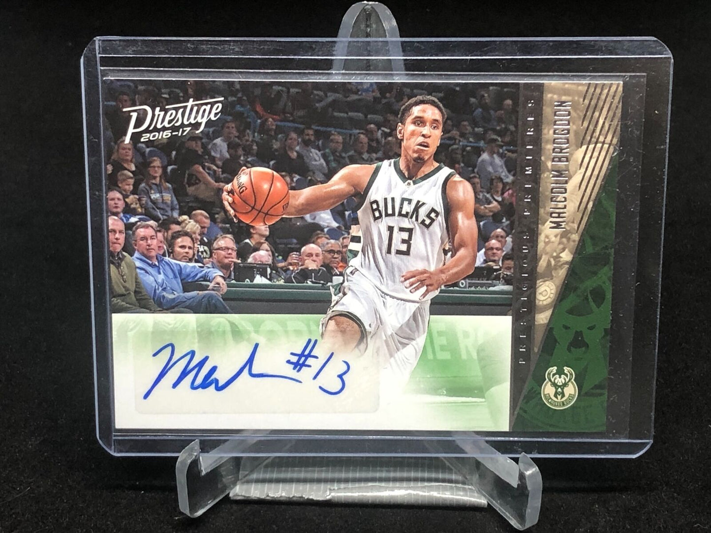 MALCOLM BROGDON 2016-17 PANINI PRESTIGE PRESTIGIOUS PREMIERES AUTO RC # 12
