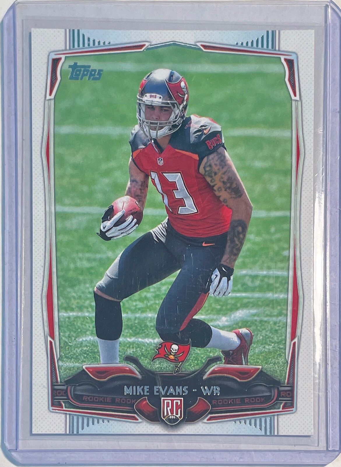 MIKE EVANS 2014 TOPPS TRUE ROOKIE RC #387