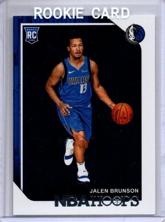 JALEN BRUNSON 2018-19 PANINI HOOPS TRUE ROOKIE RC #243